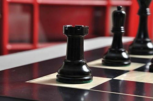 בית סטאונטון - רפרודוקציה של סט השחמט לבחירת שחקני דרוקה-חלקים בלבד-3.75 מלך-תאשור אבוניזציה