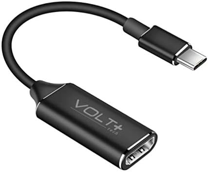 עבודות מאת Volt Plus Tech HDMI 4K USB-C ערכת תואם ל- LG 14Z90Q-K.AAS7U1 מתאם מקצועי עם פלט דיגיטלי מלא 2160p,