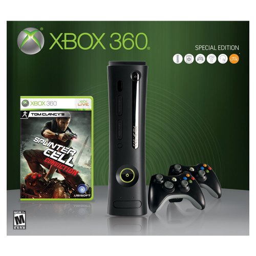 Xbox 360 250 ג'יגה -בייט ספלינטר תאי הרשעה צרור