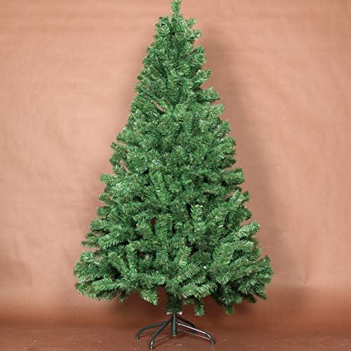 Caixin Artificial חג המולד עץ אורן פרימיום עץ עץ עץ עץ מתכת, עיצוב קלאסי לא מואר בעץ ידידותי לסביבה עץ