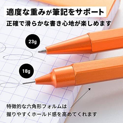 רודיה רודיה סקריפט 9299פרום עיפרון מכני עם עופרת, 0.5 מ מ עופרת, 20 חתיכות במקרה המקורי, סקריפט עיפרון