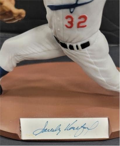סנדי קופקס פסל חתימה חתום ביד/פסלון ברוקלין דודג'רס ללא קופסה - צלמיות MLB עם חתימה