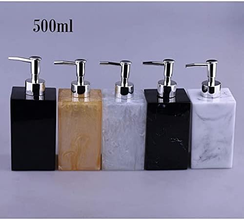 מתקן סבון zyhmw מתקן קרם קרם יוקרה מתקין סבון משפחתי שמפו שמפו מקלחת ג'ל קופסת דטרגנט בקבוק 500 מל סבון מתקן משאבת