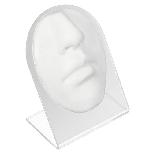 המוטון 2 סטים האף פה דגם מניקון קעקוע שפות בפועל פירסינג פנים עיסוק תרגול תפר גמיש מזויף פנים אימון גוף