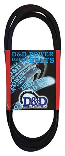 D&D PowerDrive 3L780 V חגורה, 3L, גומי, 3/8 x 78 OC