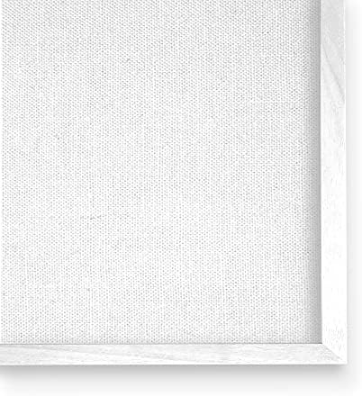 סטופל תעשיות מופשט דיוקן נשי זברה פרפר קולאז ' מודרני דפוס לבן ממוסגר קיר אמנות, 24 איקס 30, כתום