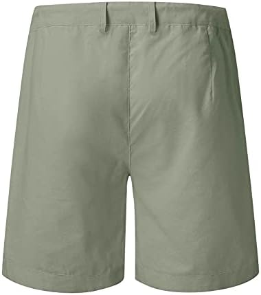 NYYBW MENS כותנה כותנה מכנסיים קצרים - מותניים אלסטיים ג'וג'ר ג'וג'ר מכנסי יוגה אימון אימון