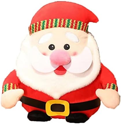 קישוטי חג המולד של חג המולד סנטה אלק בובת קישוט חג המולד קטיפה צעצוע שלג בובת בית חג המולד עיצוב בית