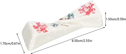 Rakute יפני קרמיקה מקלות מקלות מנוחה: 6 יחידות פרח וינטג