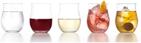 Aderia B-5427 כוס זכוכית, כוס, זכוכית טעם, 7.8 פל ', סט של 3, כוס סאקה יפנית, זכוכית סאקה, כוס סאקה,