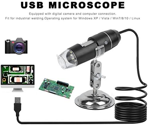 מיקרוסקופ שור-50-500 דיגיטלי כף יד נייד מיני מיקרוסקופ אינדוקציה עמעום מיקרוסקופ עבור חלונות