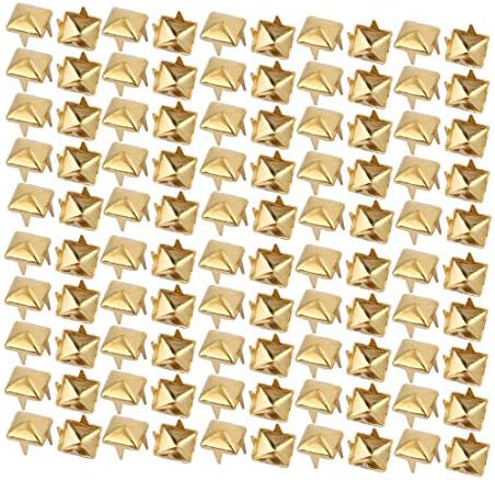 חדש LON0167 100 יחידות 6 ממ נייר בצורת מרובע טון זהב בראד לראקפינג מלאכת DIY (100 Stücke 6 ממ Quadratisch