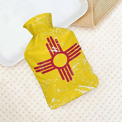 דגל מדינת ניו מקסיקו דגל קטיפה זריקת מים גומי שקית מים חמים בקבוק מים חמים ניידים