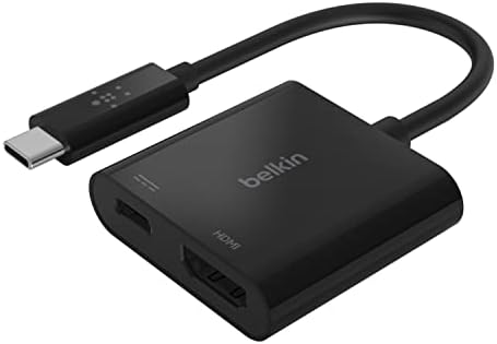 Belkin AVC002BK-BL USB-C ל- HDMI + מתאם טעינה