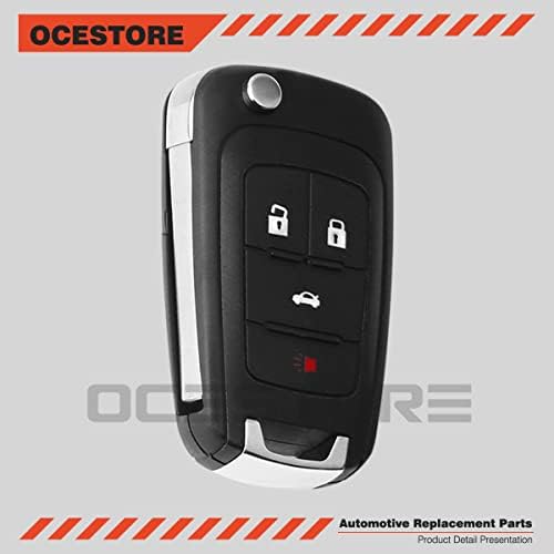 מפתח מכונית Ocestore FOB כניסה ללא מפתח כניסה מרחוק OHT01060512 תואם 4-BTN עם Allure Paro Terlain