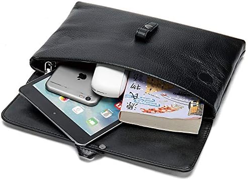 Niucunzh Mens Clutch ארנק גדול, כרטיסי טלפון מחזיק מזומנים, תיק מצמד עור לגברים עם כף היד היד