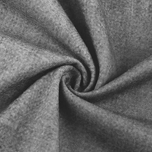 שמלת שרוול ארוך של Nokmopo O צווארון הדפסה דיגיטלית מזויפת חיקוי דו חלקים ג'ינס שמלות שרוול ארוך