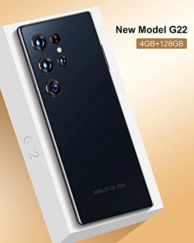 Jiasen C21S סמארטפונים נעולים, מסך מים 6.8 אינץ ', 4GB זיכרון RAM+128 ג'יגה -בייט ROM כפול סלולרי טלפון סלולרי,