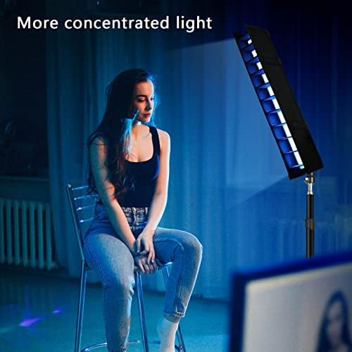 360 ° צבע מלא RGB LED וידאו וידאו אור שרביט מקל אור, OBEAMIU 2600-9600K תאורת צילום 5000mAh נטענת,