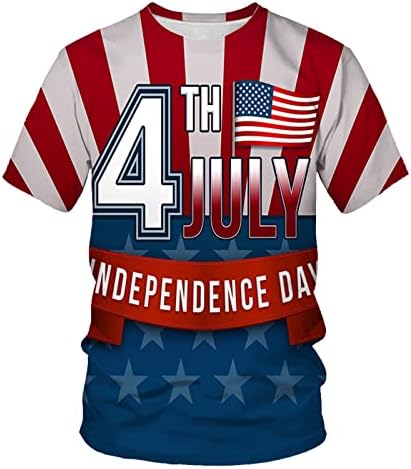 שני חולצות יום מורה חולצות גברים שרוול קצר מזדמן בציר יום עצמאות 3 חולצות צוואר דיגיטלי