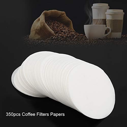 350 יחידות עגול קפה מסנן נייר מכונת קפה מסנני מסננות החלפת קפה מסנני מכונת קפה