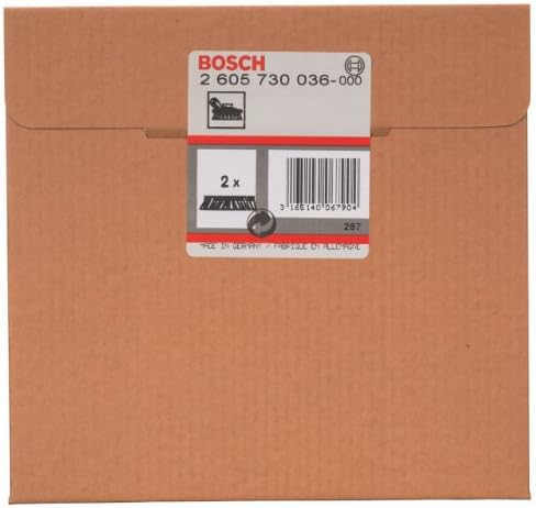 Bosch 2605730036 מברשת החלפה לשומר מיצוי אבק - 2 חלקים