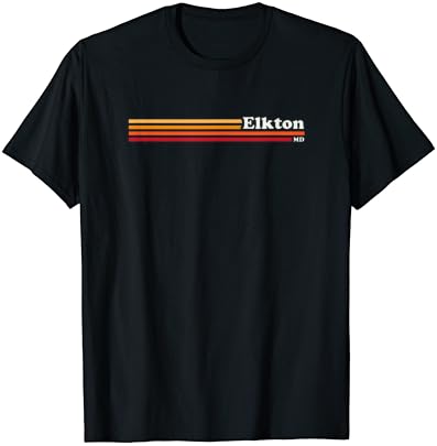 חולצת טריקו של סגנון גרפי של שנות השמונים של אלקטון מרילנד