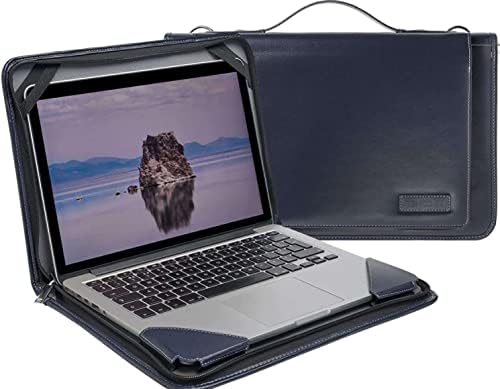מארז מסנג'ר מחשב נייד כחול Broonel - תואם ל- ASUS C423NA -BV0044 Chromebook 14