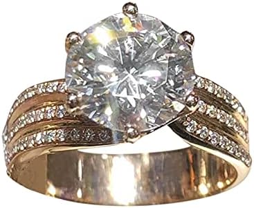 נשים לחתונה לחברה טבעת הכלה טבעת מיוחד טבעות טבעות טבעות טבעות מצב רוח נירוסטה