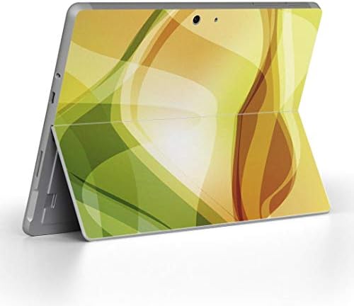 כיסוי מדבקות Igsticker עבור Microsoft Surface Go/Go 2 עורות מדבקת גוף מגן דק במיוחד 001793 כתום ירוק