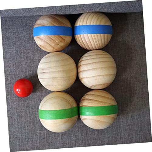 Inoomp 7 pcs קרקע מלאכת כדור מלאכה מערכי צעצועים חיצוניים לילדים צעצועים ספורט כדורי בוצ'יה כדורים