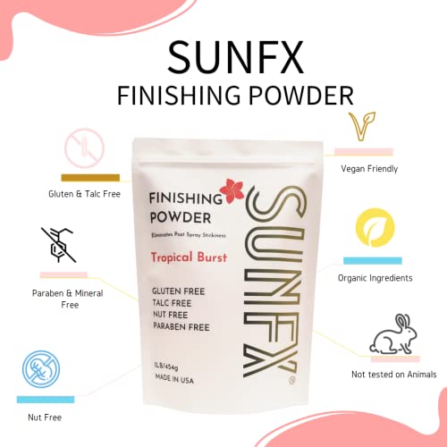 Sunfx לאחר ריסוס שזוף אבקת גימור ומגני כפות רגליים חד פעמיות של Sunfx