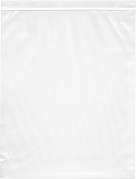 שקיות רוכסן מפלסטיק כבד של פלימור, 4 מיל, 12 x 15