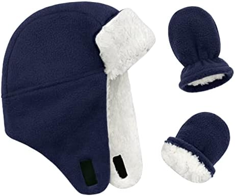 כובע חורף תינוקות שרפה פעוט כובעי טאפר וכפפות קובעות כפפות כפה של תינוקות חמורות