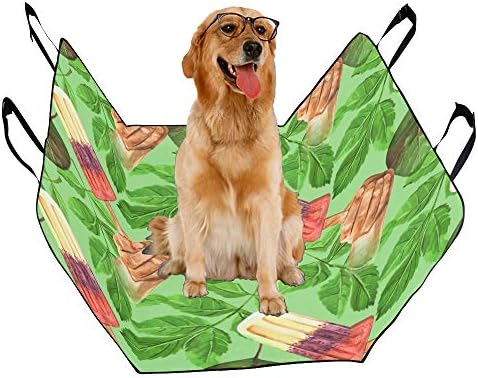 מותאם אישית מגניב עיצוב סגנון יצירתי אופנה הדפסת רכב מושב מכסה לכלבים עמיד למים החלקה עמיד רך לחיות
