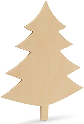 עץ חג המולד עץ מגזרת 6 אינץ, חבילה של 6, שימוש כמו עץ חג המולד קישוטי או חג המולד מלאכות, על ידי נקרים