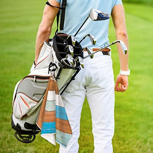 פרדיק עץ רב צבע מרקם גולף מגבת עבור גולף שקיות עם קליפ עבור גברים & מגבר; נשים גולף אביזרי מצחיק גולף מתנות