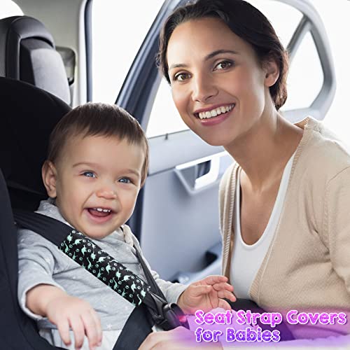 4 חבילות כרית חגורת בטיחות לילדים כיסוי חגורת בטיחות רכה מכונית רכה