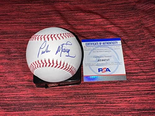 פדרו מרטינז החתום על בייסבול רשמי של ליגת המייג'ור בוסטון רד סוקס HOF PSA/DNA - כדורי בייסבול עם חתימה