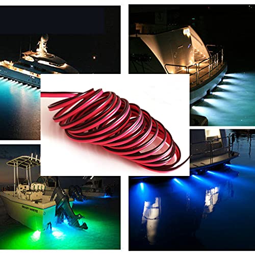 Yoelvn 2 סיכה 22 חוט מד עבור רצועת LED אור סירת אור 65.6ft 22AWG תיל כבל חוט כבל לפנסי LED עבור