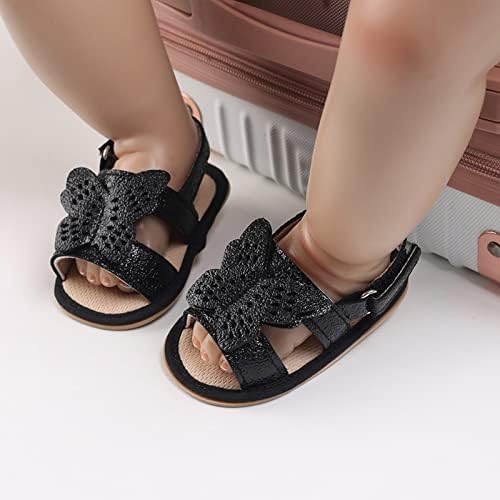 קיץ ילדי תינוקות פעוט נעלי בנים ובנות סנדלי שטוח בלעדי אור וו לולאה בוהן פתוח 12 חודש ילדה נעל