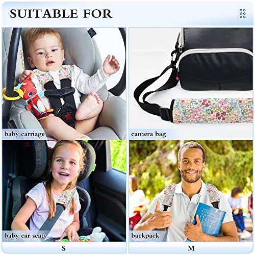 כיסויי רצועת מושב מכונית מכונית Meadow לילדים לתינוקות 2 יח 'רצועות מושב רכב רפידות כרית כרית כרית