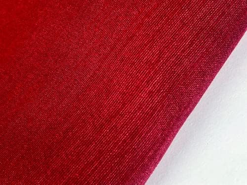 עגלת העיצוב אדום רגיל בנגלור בד משי גולמי לאומנויות ומלאכות, עשה זאת בעצמך, תפירה ופרויקטים