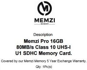 ממזי פרו 16 ג ' יגה-בייט 10 80 מגהבייט/ש כרטיס זיכרון לפנסוניק לומיקס ד. מ. ק-ז100, ד. מ. ק-ז100, ד. מ. ק-ז60,