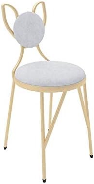 מתכת רגליים סלון כיסא מוצק עץ כיסא מטבח כיסאות כורסא פנאי כיסאות איפור כיסא משענת משענות שרפרף כיסא