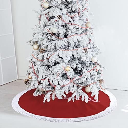 אבא ורוד נסיכה חצאית עץ חג המולד חמוד חצאית עגולה עגולה עגולה עגולה עם קצה מצויד לקישוטי חצר חיצוניים מקורה