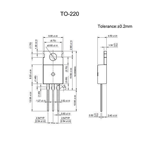 10 יחידות 2SA1837 2SC4793 TO -220 מבחר טרנזיסטור צומת דו קוטבי - BJT PNP + NPN מקור חדש