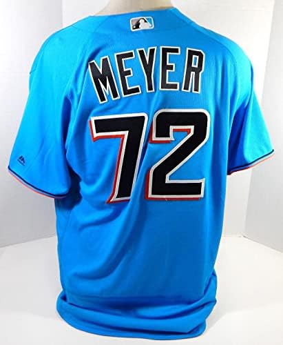 MIAMI MARLINS MEYER 72 GAME CAME CALE JERSEY 48 DP22257 - GAME CALE MLB גופיות