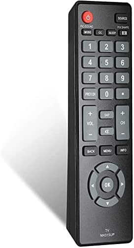 Anloti TV אוניברסלי שלט רחוק NH315UP עבור SANYO SMART TV FW43D25F FW50D36F FW55D25F FW32D06F