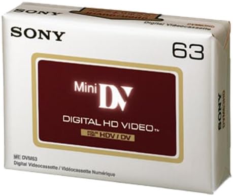 Sony DVC HD Videocassette - DVC - 1.05 שעות